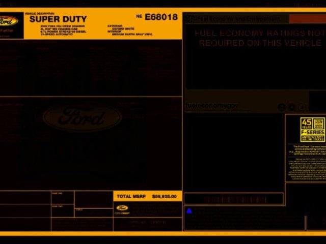 Used 2022 Ford F550 4x4 Crew Cab Super Duty image 45