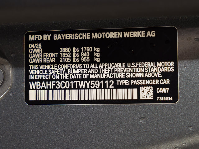 New 2026 BMW Z4 sDrive30i w/ Premium Package RWD image 25