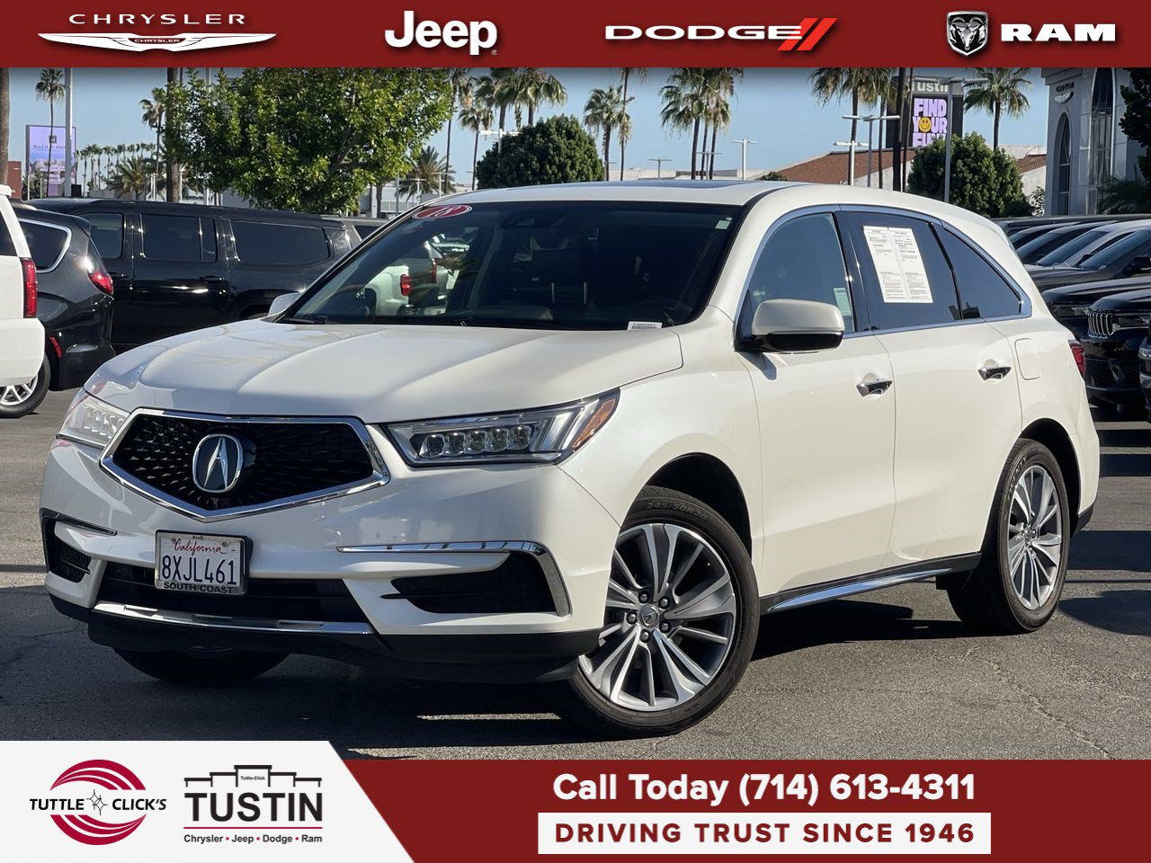 Used 2018 Acura MDX w/ Technology Package