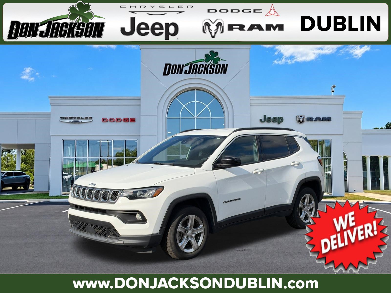 Used 2024 Jeep Compass Latitude AWD/4WD image 1