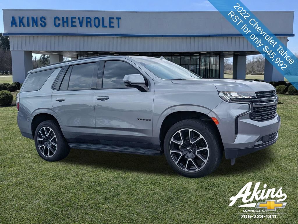 Used 2022 Chevrolet Tahoe RST w/ Luxury Package RWD image 2