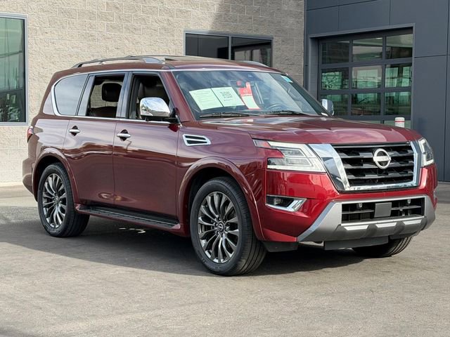 Certified 2023 Nissan Armada Platinum w/ Captain's Chairs Package image 9