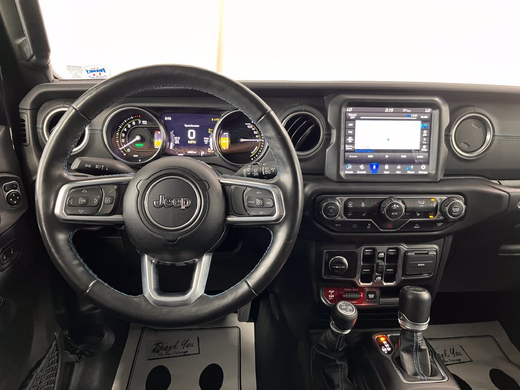 Used 2023 Jeep Wrangler Unlimited Rubicon 4xe w/ Steel Bumper Group AWD/4WD image 21