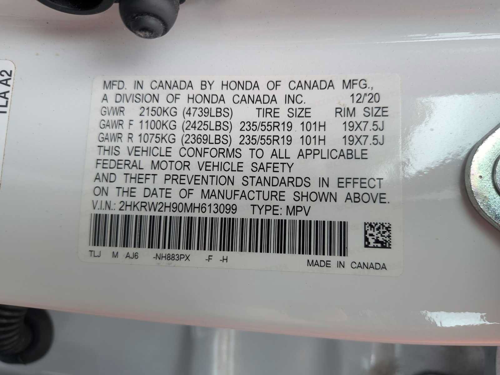 Used 2021 Honda CR-V Touring image 38