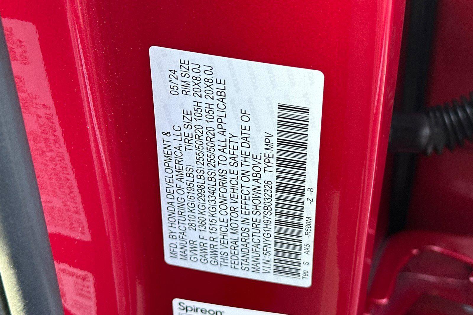 Certified 2025 Honda Pilot Black Edition image 30