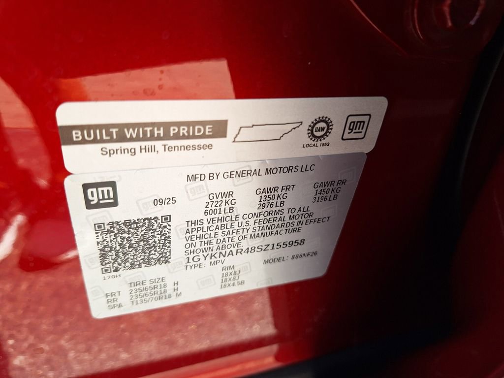 New 2025 Cadillac XT5 Luxury w/ LPO, Floor Liner Package image 31