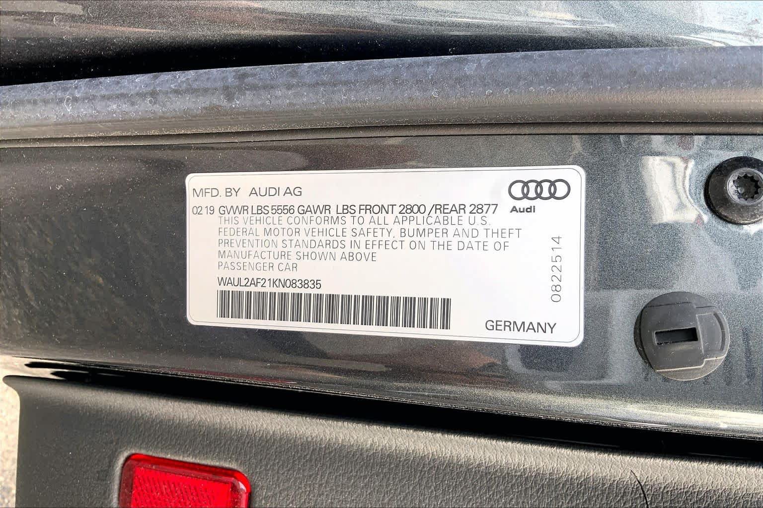 Used 2019 Audi A6 3.0T Premium Plus w/ Premium Plus Package AWD/4WD image 37