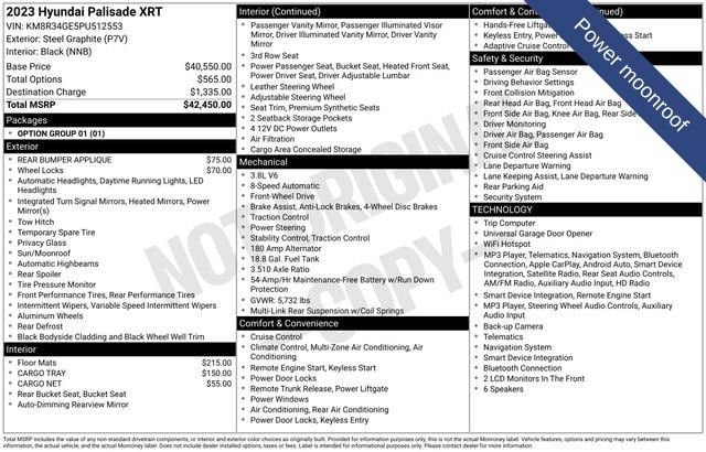 Used 2023 Hyundai Palisade XRT FWD image 16