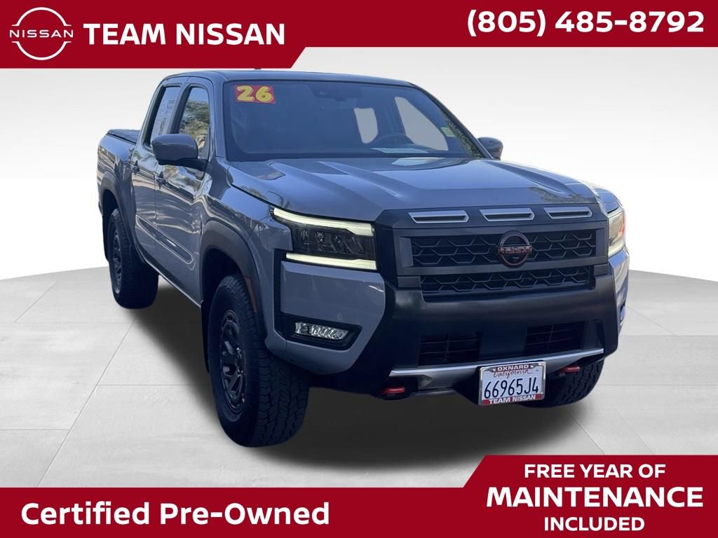 Certified 2026 Nissan Frontier PRO-4X w/ Pro Premium Package