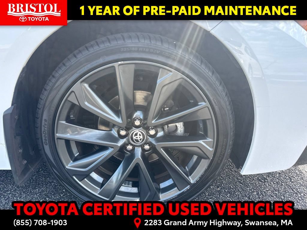 Certified 2024 Toyota Corolla SE w/ SE Premium Package FWD image 10