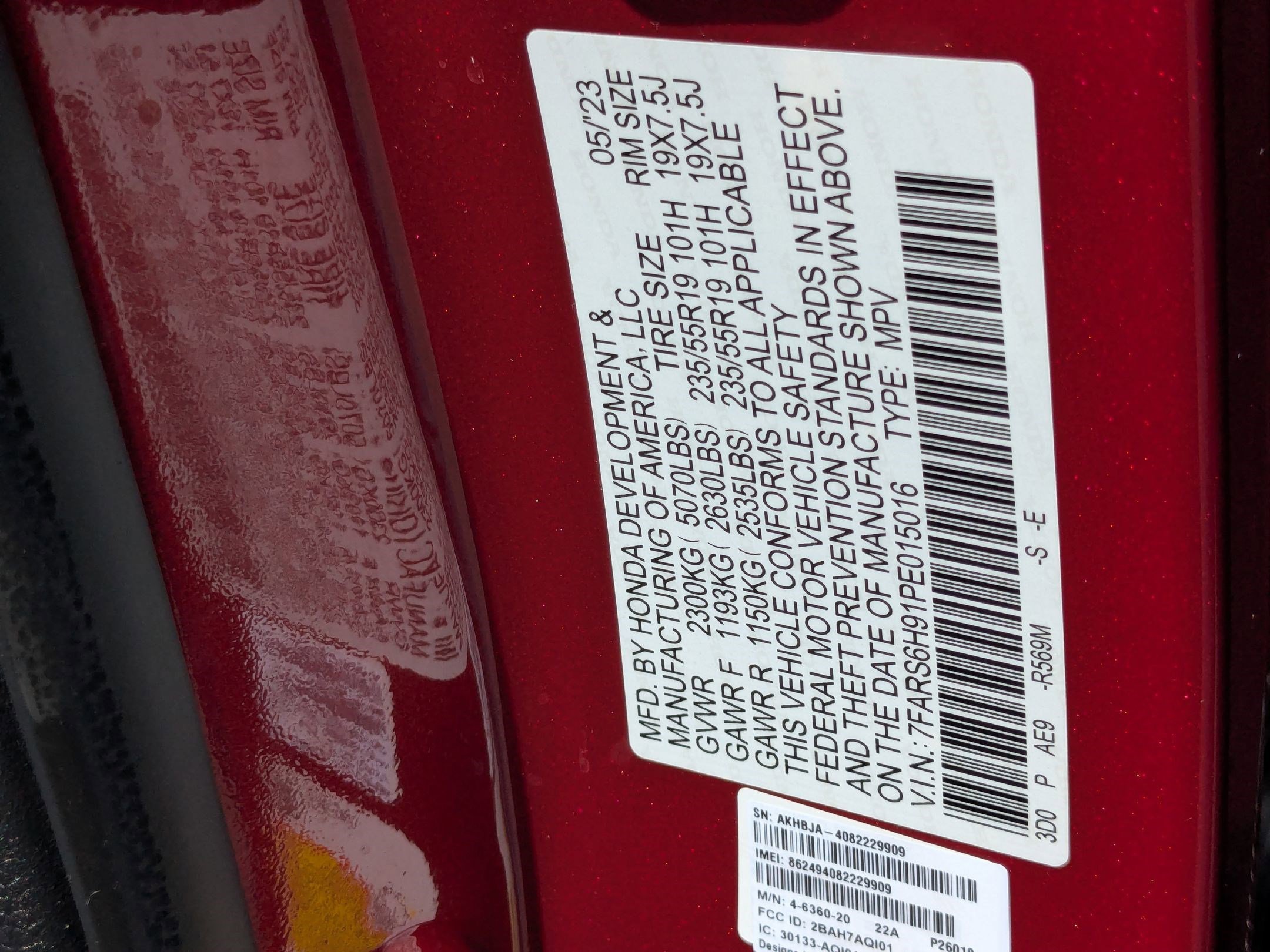 Certified 2023 Honda CR-V Sport Touring image 37