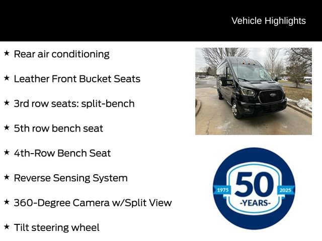 Used 2023 Ford Transit 350 XLT w/ Livery Package image 11