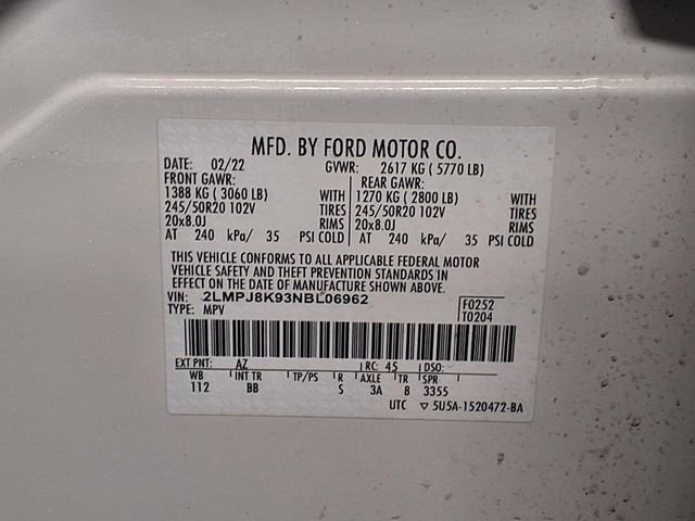 Used 2022 Lincoln Nautilus Reserve image 34