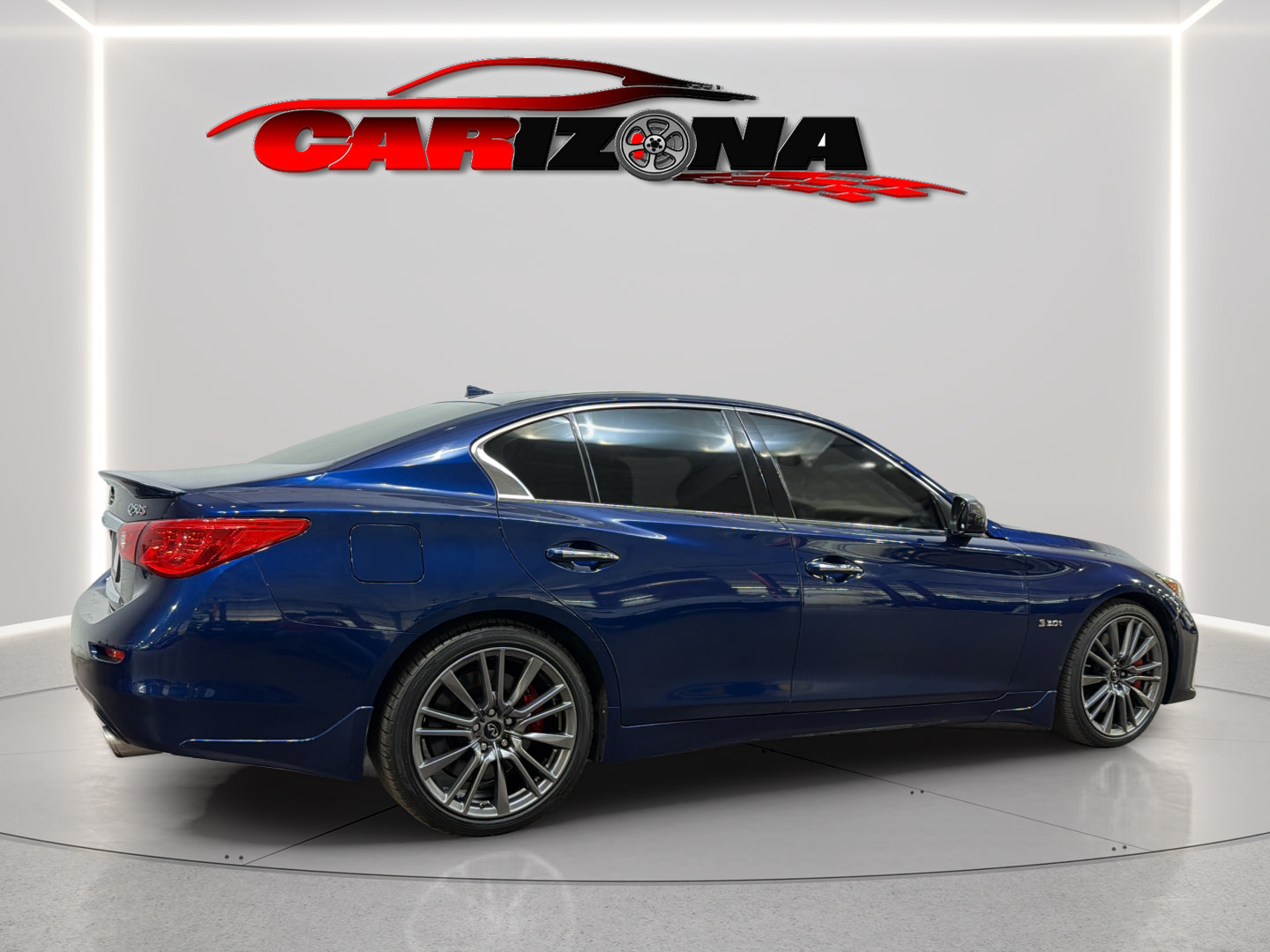 Used 2017 INFINITI Q50 Red Sport 400 RWD image 11