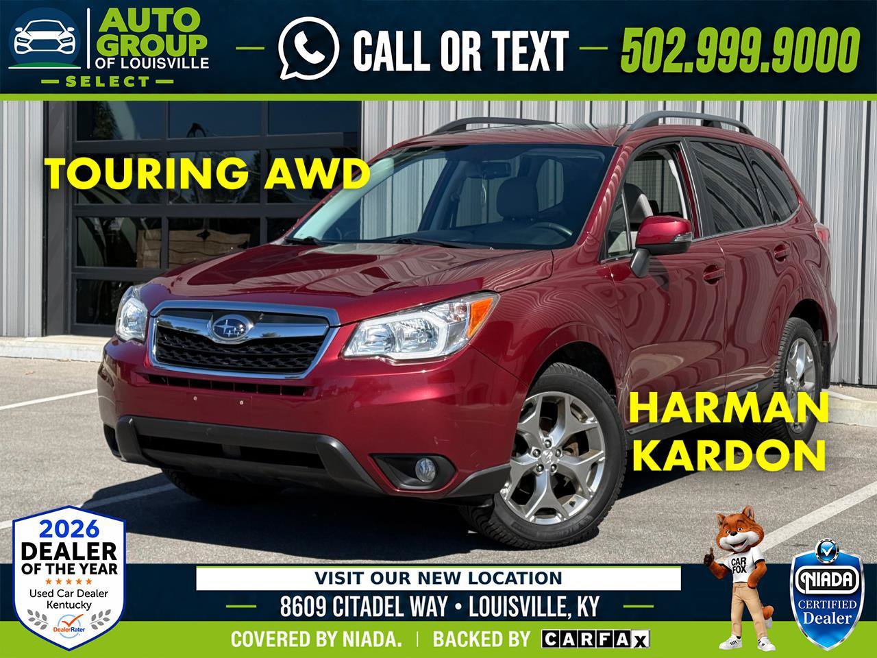 Used 2016 Subaru Forester 2.5i Touring