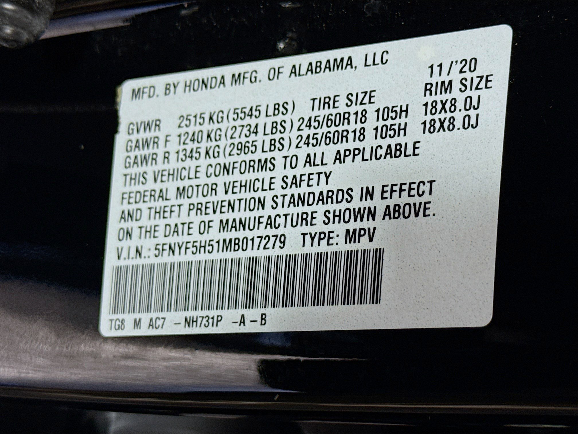 Used 2021 Honda Pilot EX-L image 40