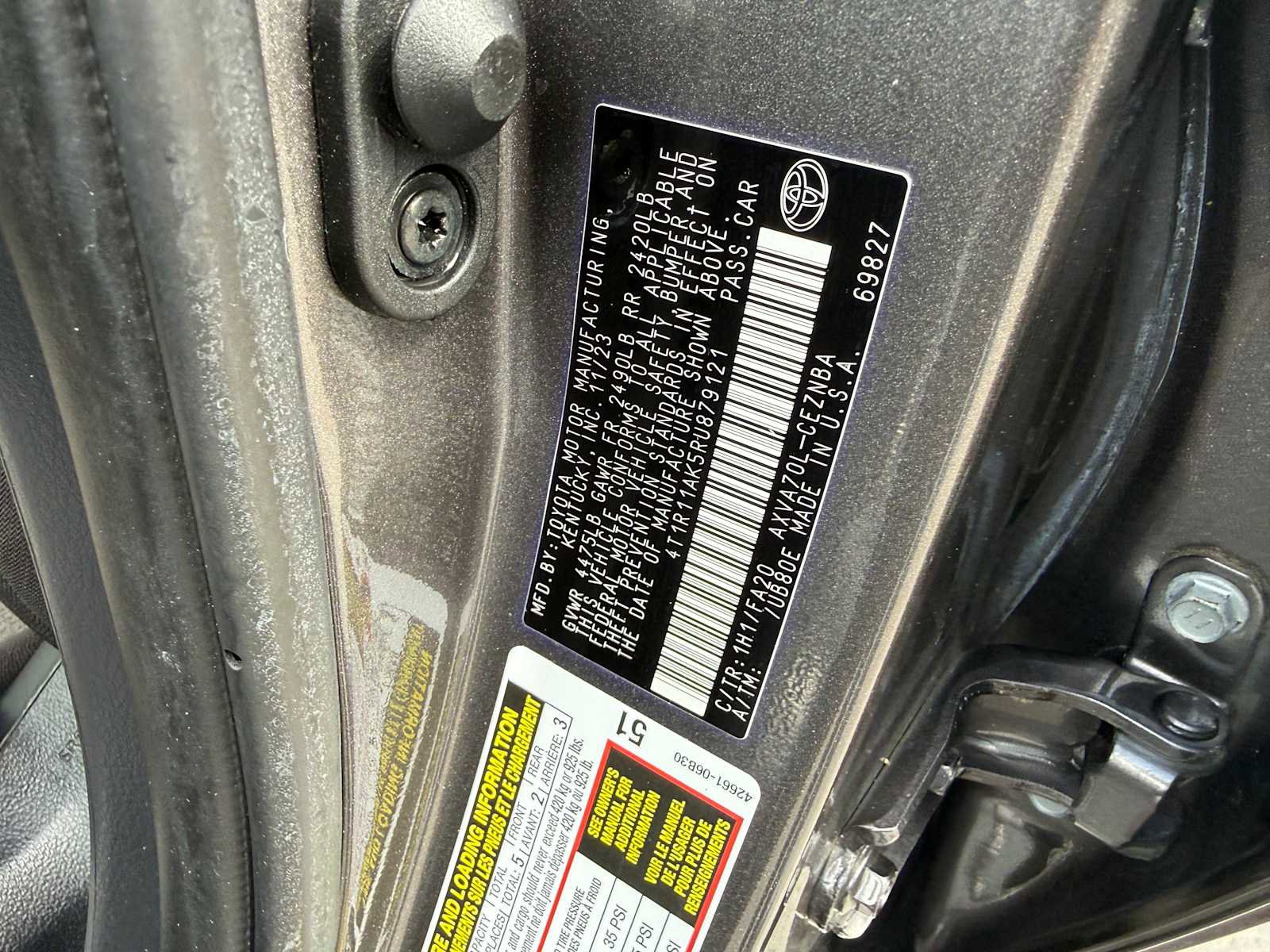 Certified 2024 Toyota Camry LE w/ Convenience Package FWD image 31