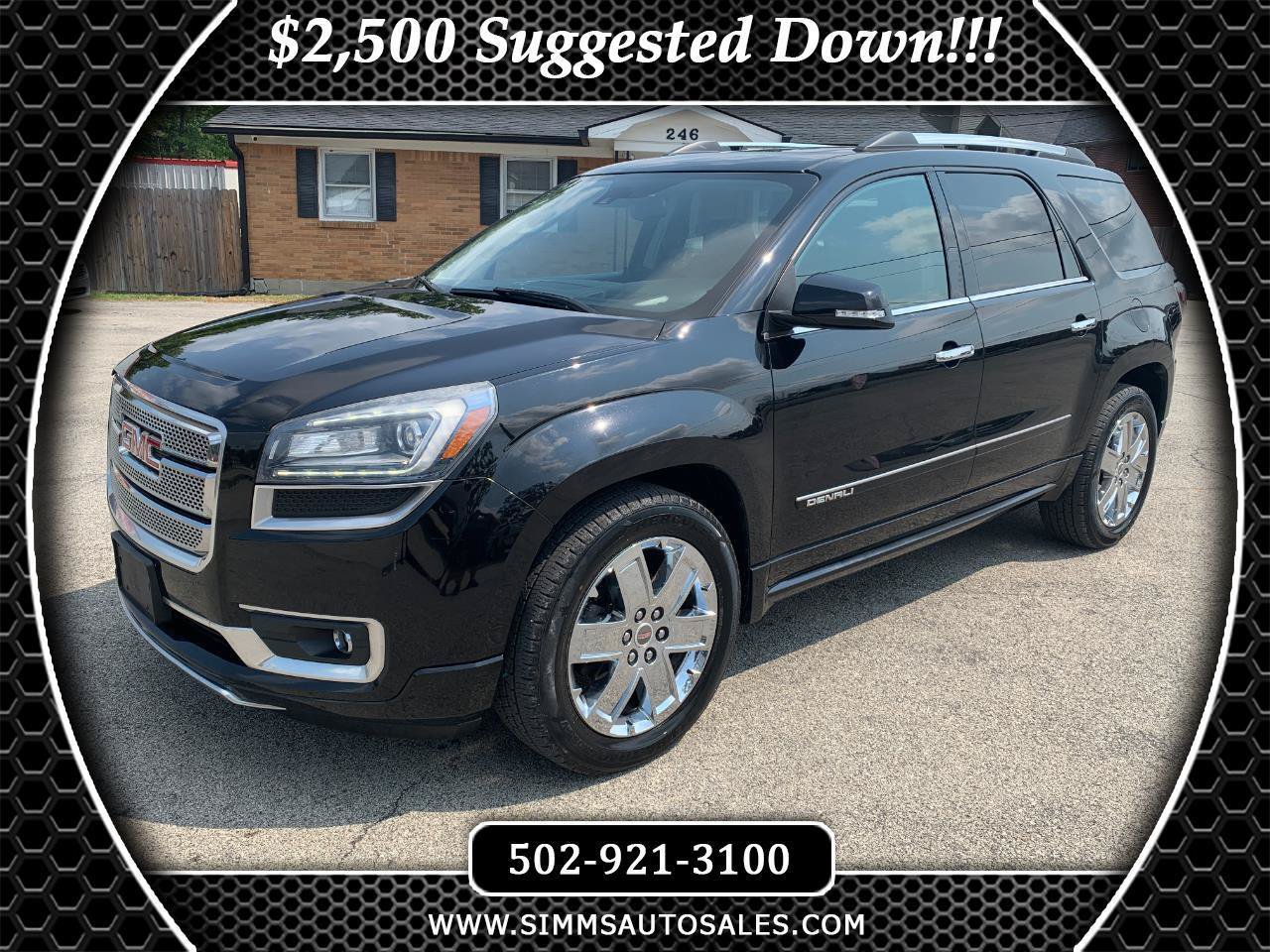 Used 2016 GMC Acadia Denali