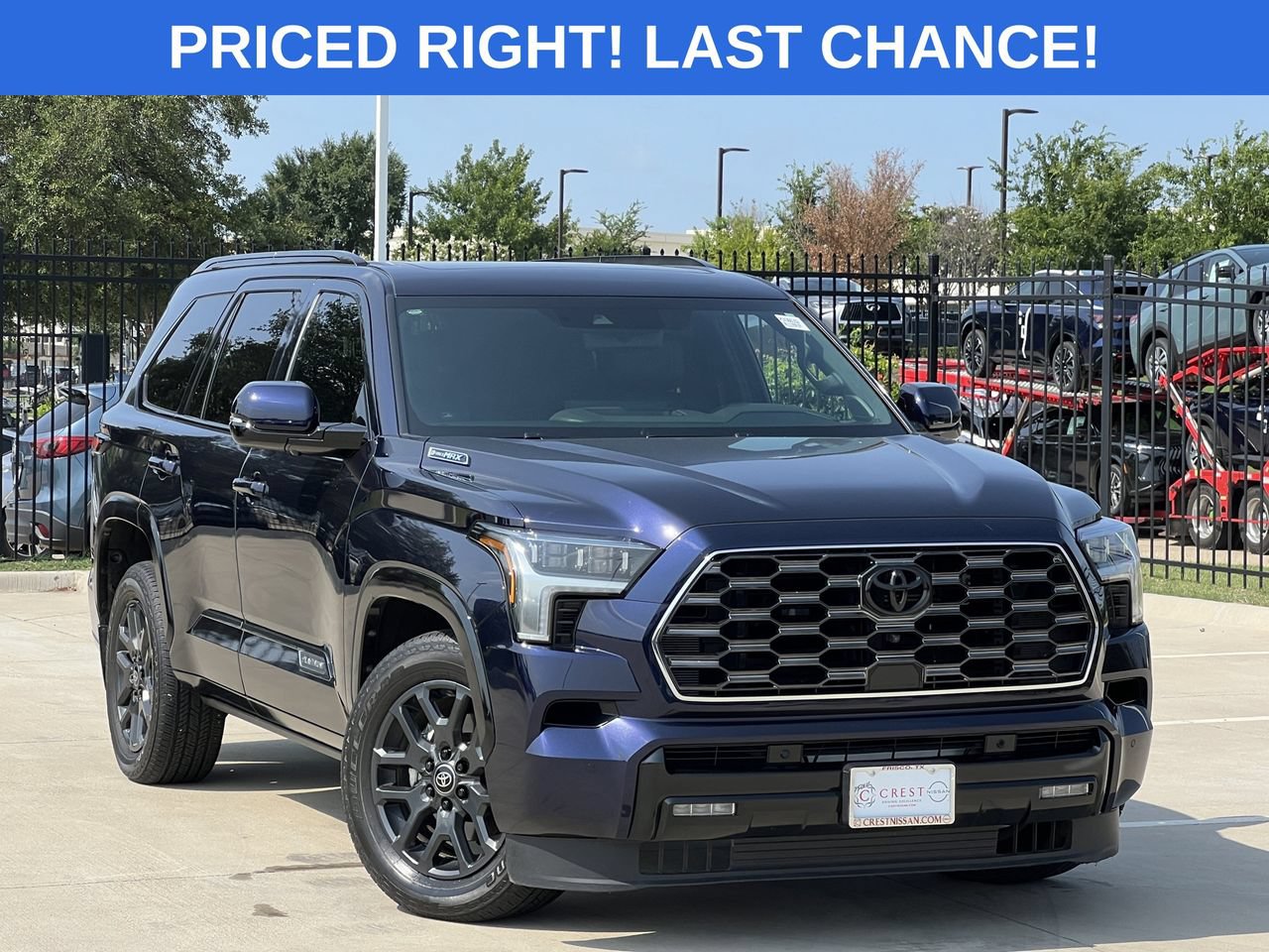 Used 2025 Toyota Sequoia Platinum AWD/4WD image 2