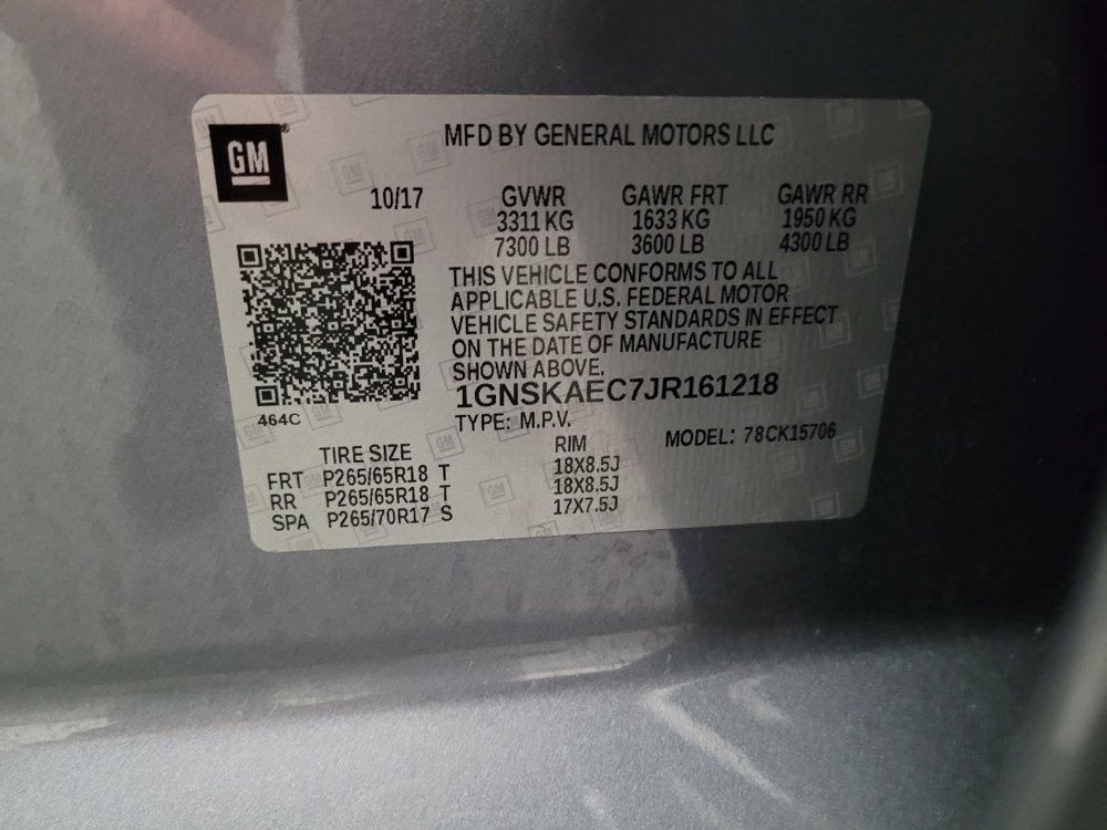 Used 2018 Chevrolet Tahoe LS w/ Max Trailering Package AWD/4WD image 33