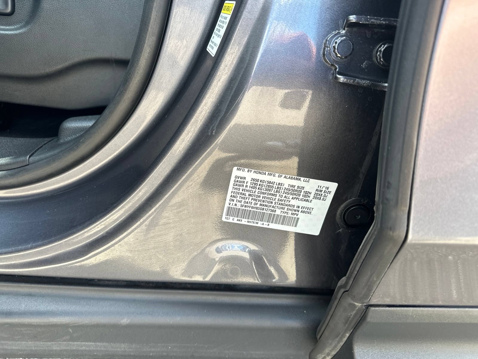 Used 2016 Honda Pilot Touring image 19