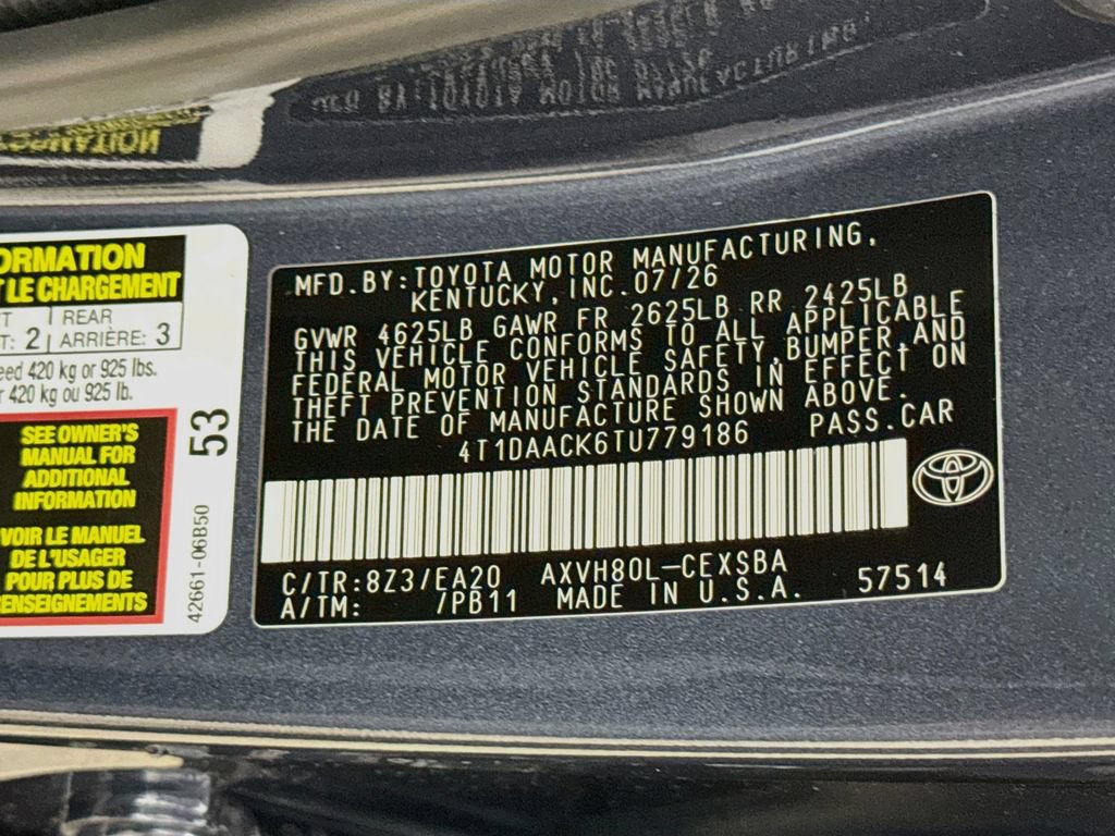 New 2026 Toyota Camry SE w/ Convenience Package FWD image 30