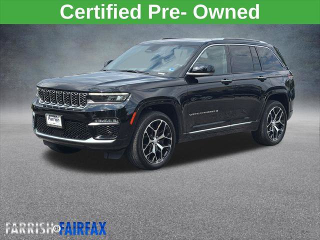 Certified 2022 Jeep Grand Cherokee Summit AWD/4WD image 1