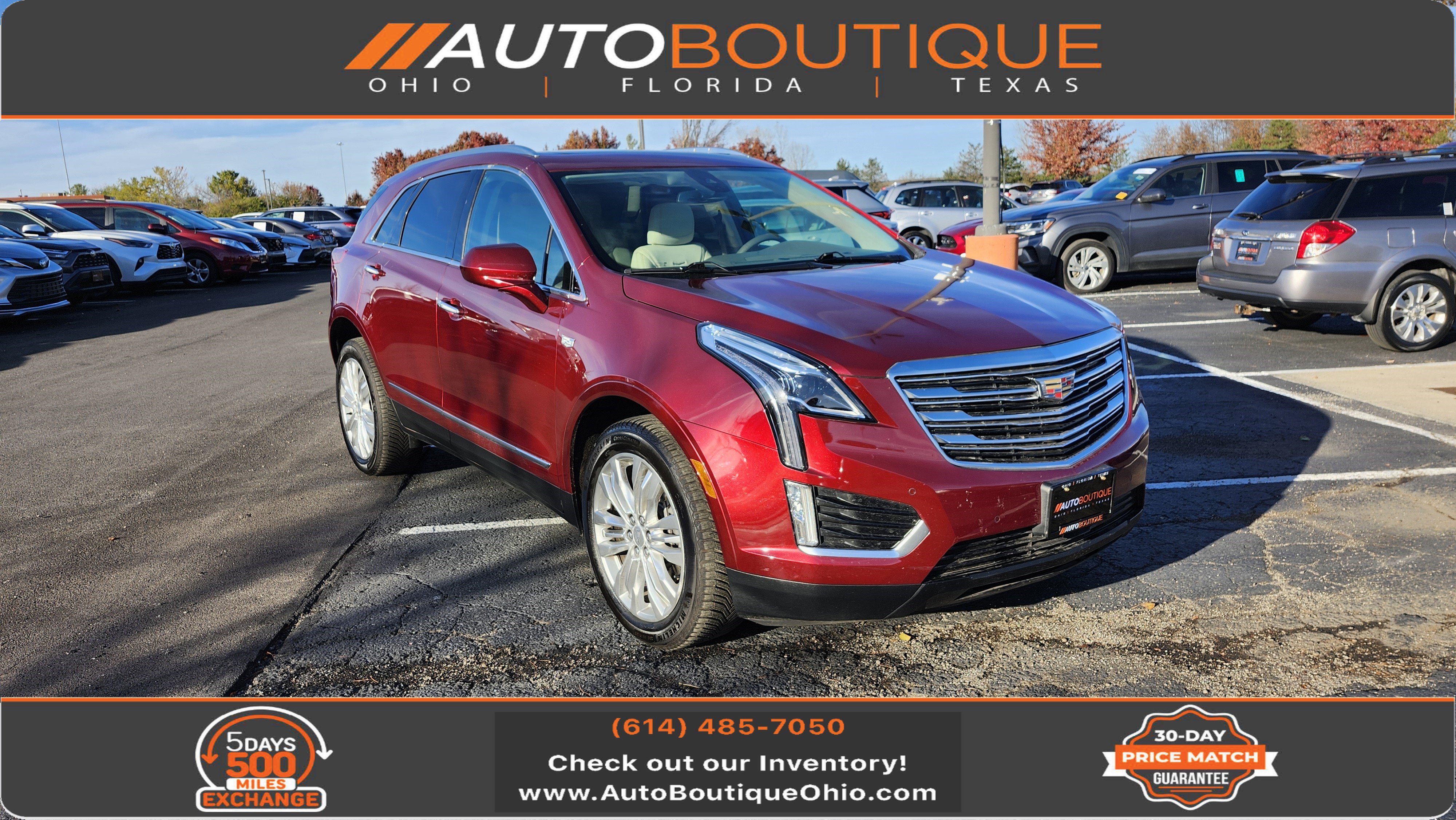 Used 2017 Cadillac XT5 Premium Luxury w/ LPO, Wheel Lock Package
