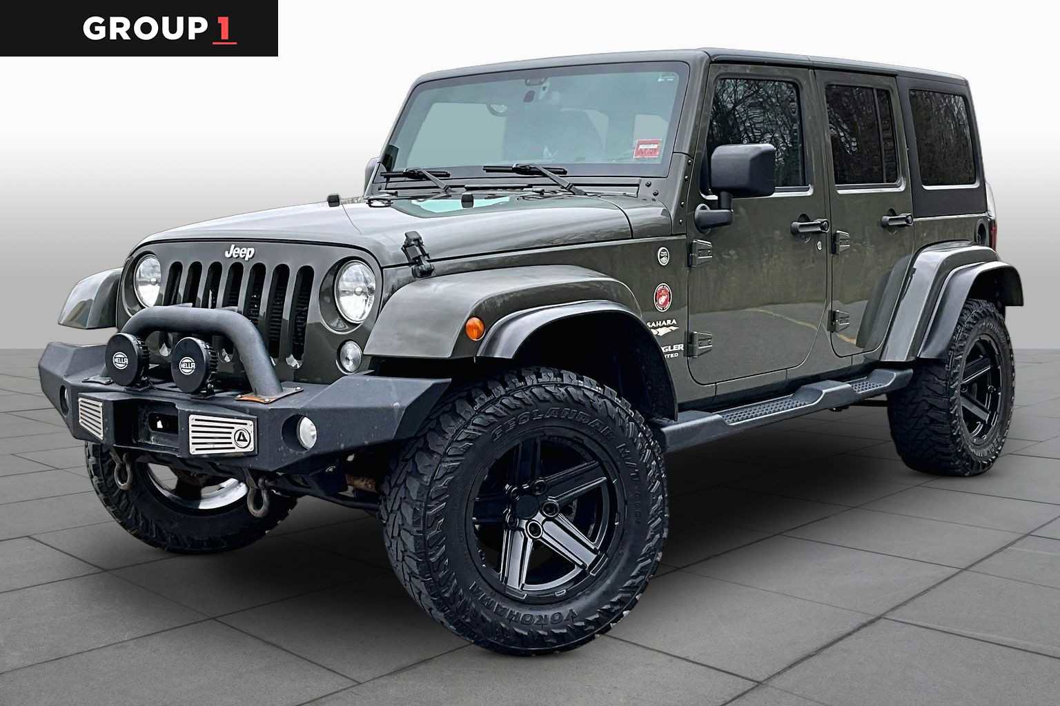 Used 2015 Jeep Wrangler Unlimited Sahara w/ Dual Top Group image 1