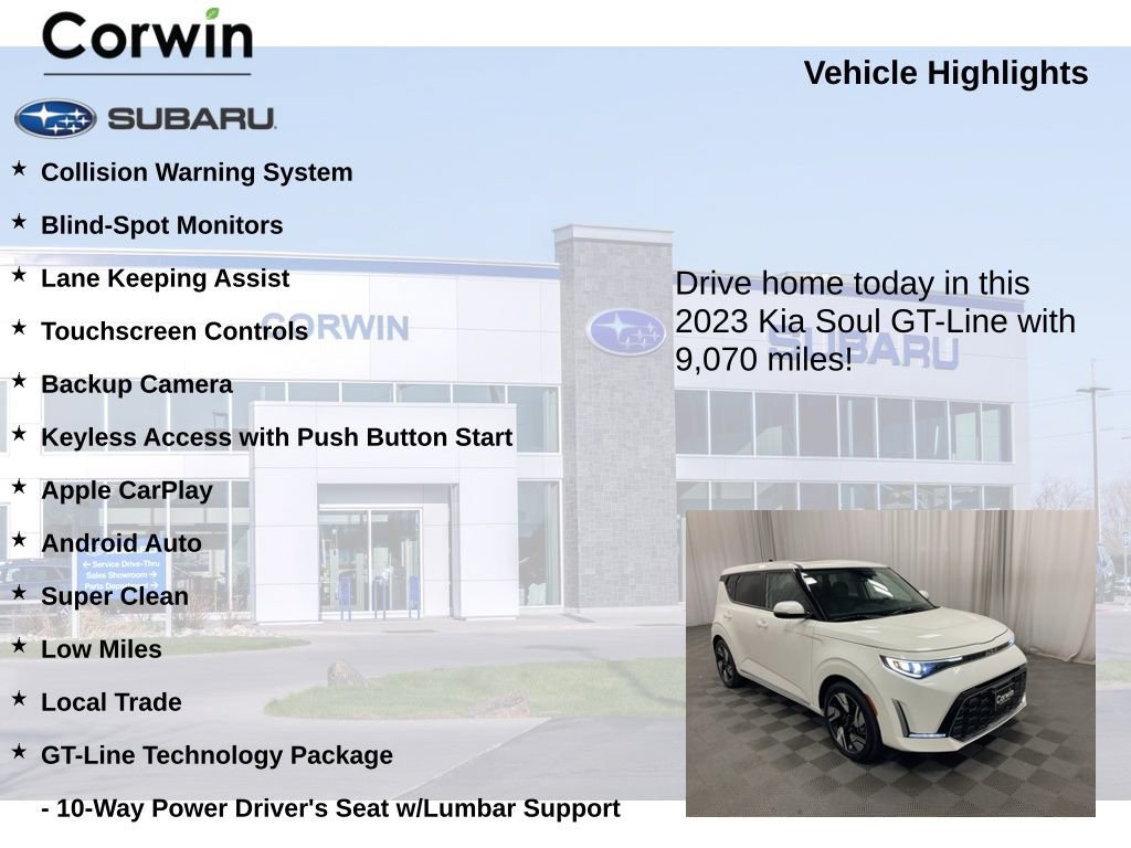 Used 2023 Kia Soul GT-Line w/ GT-Line Technology Package image 6