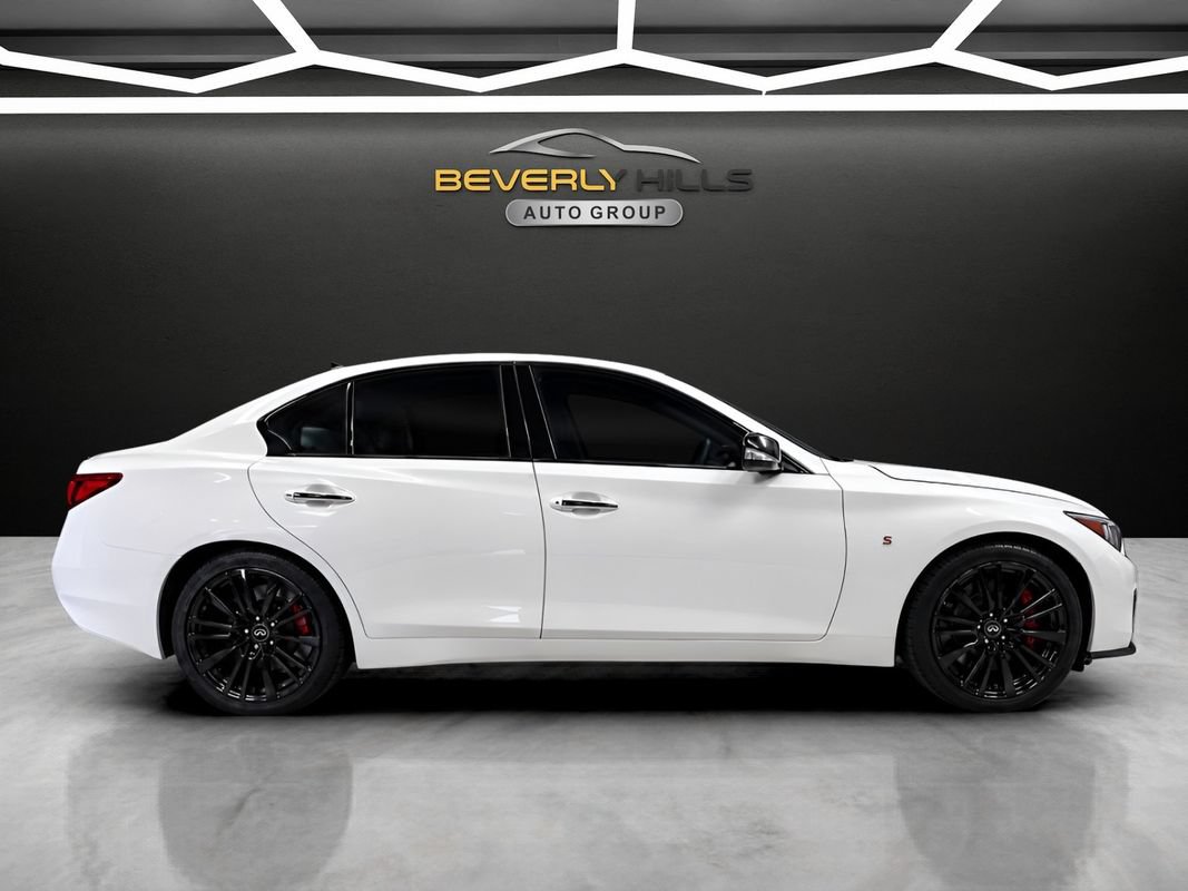 Used 2018 INFINITI Q50 Red Sport 400 AWD/4WD image 8