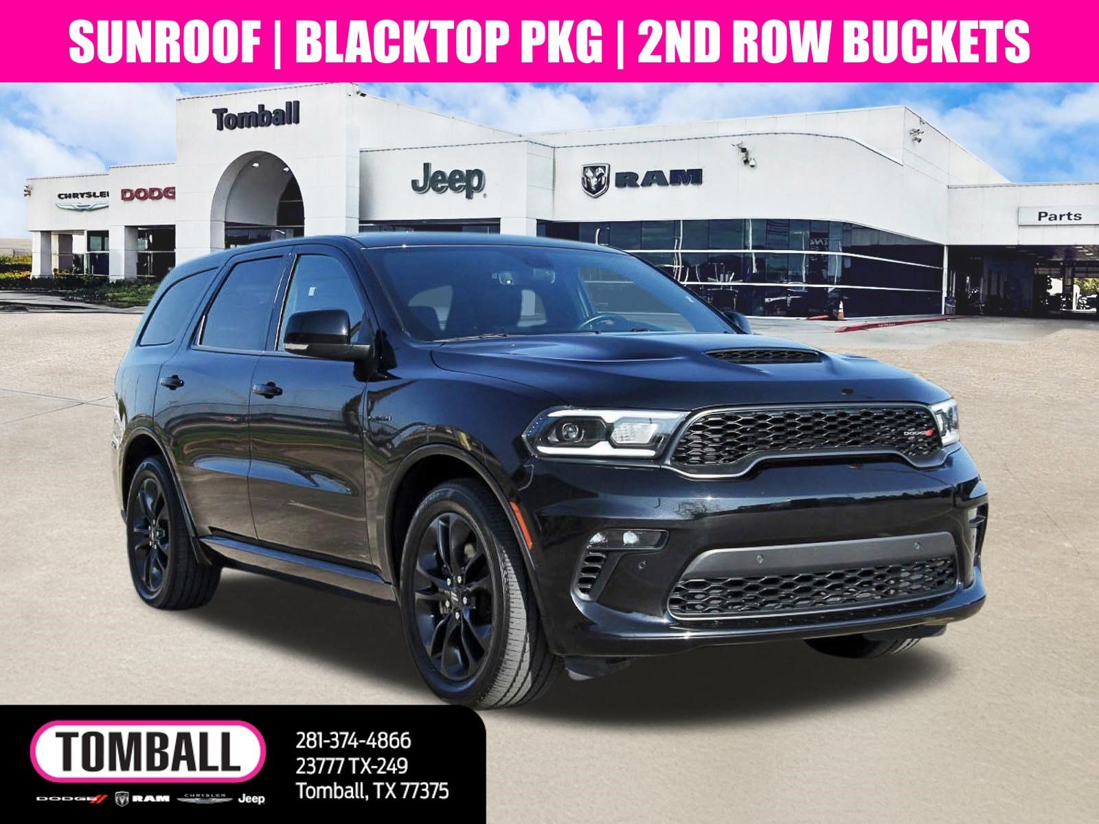 Used 2022 Dodge Durango R/T w/ Blacktop Package AWD/4WD image 1