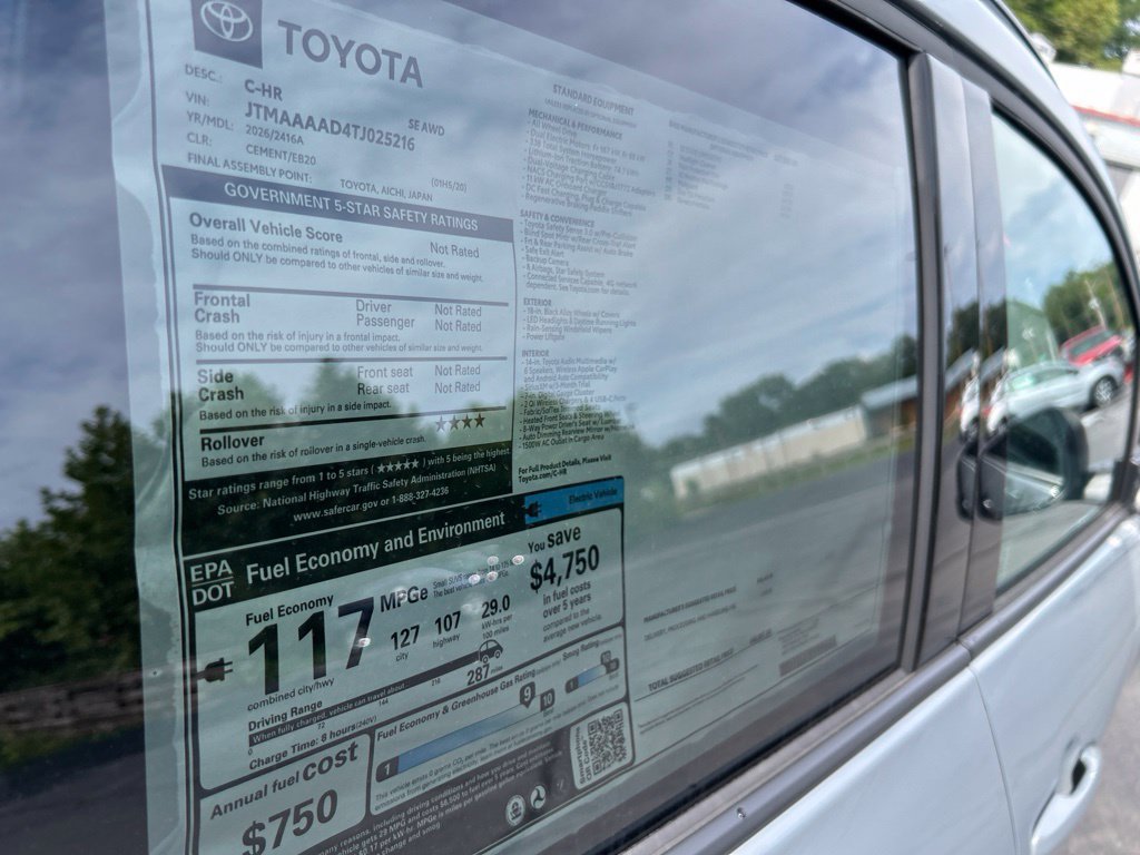 New 2026 Toyota C-HR AWD/4WD image 30