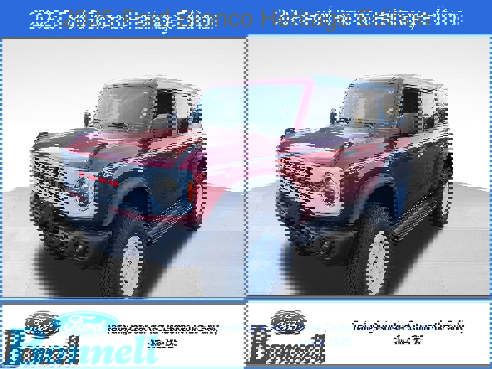 New 2025 Ford Bronco Heritage Edition