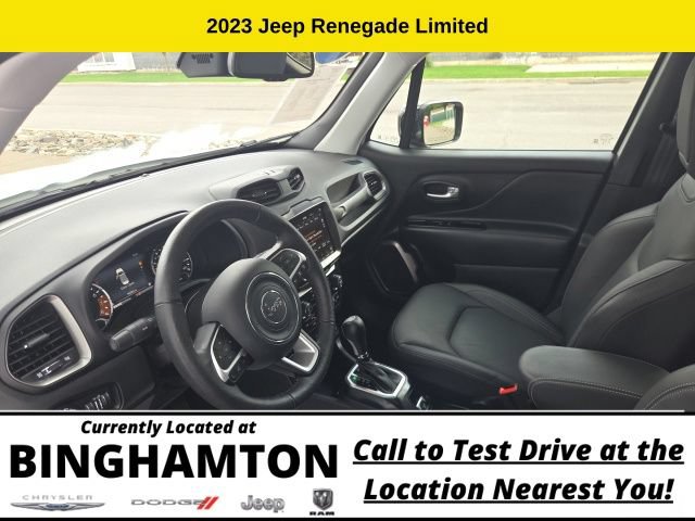 Used 2023 Jeep Renegade Limited w/ Sun/Sound Group AWD/4WD image 12