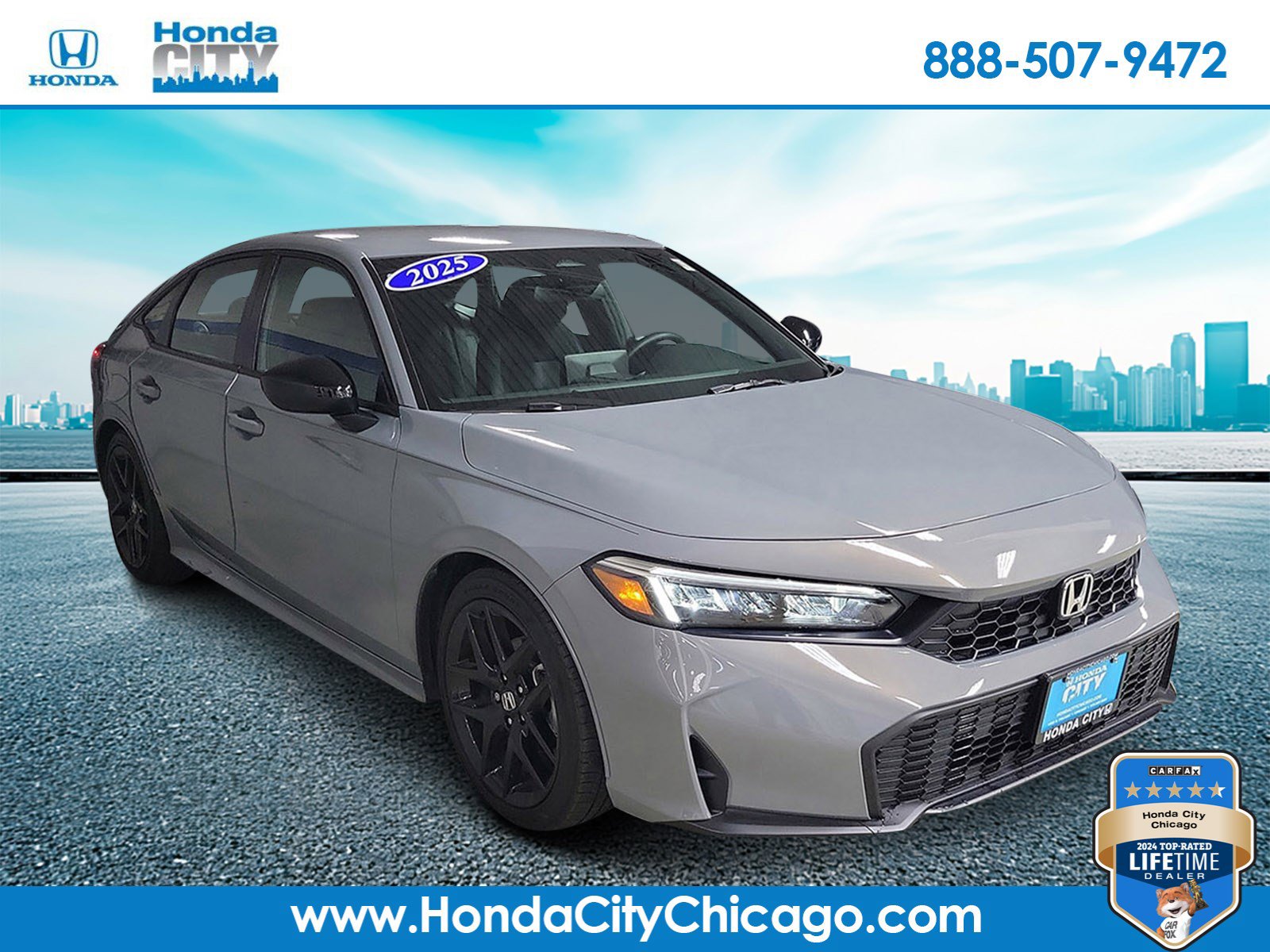 Certified 2025 Honda Civic Sport