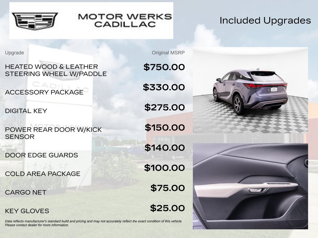 Used 2023 Lexus RX 350 Premium w/ Accessory Package AWD/4WD image 8