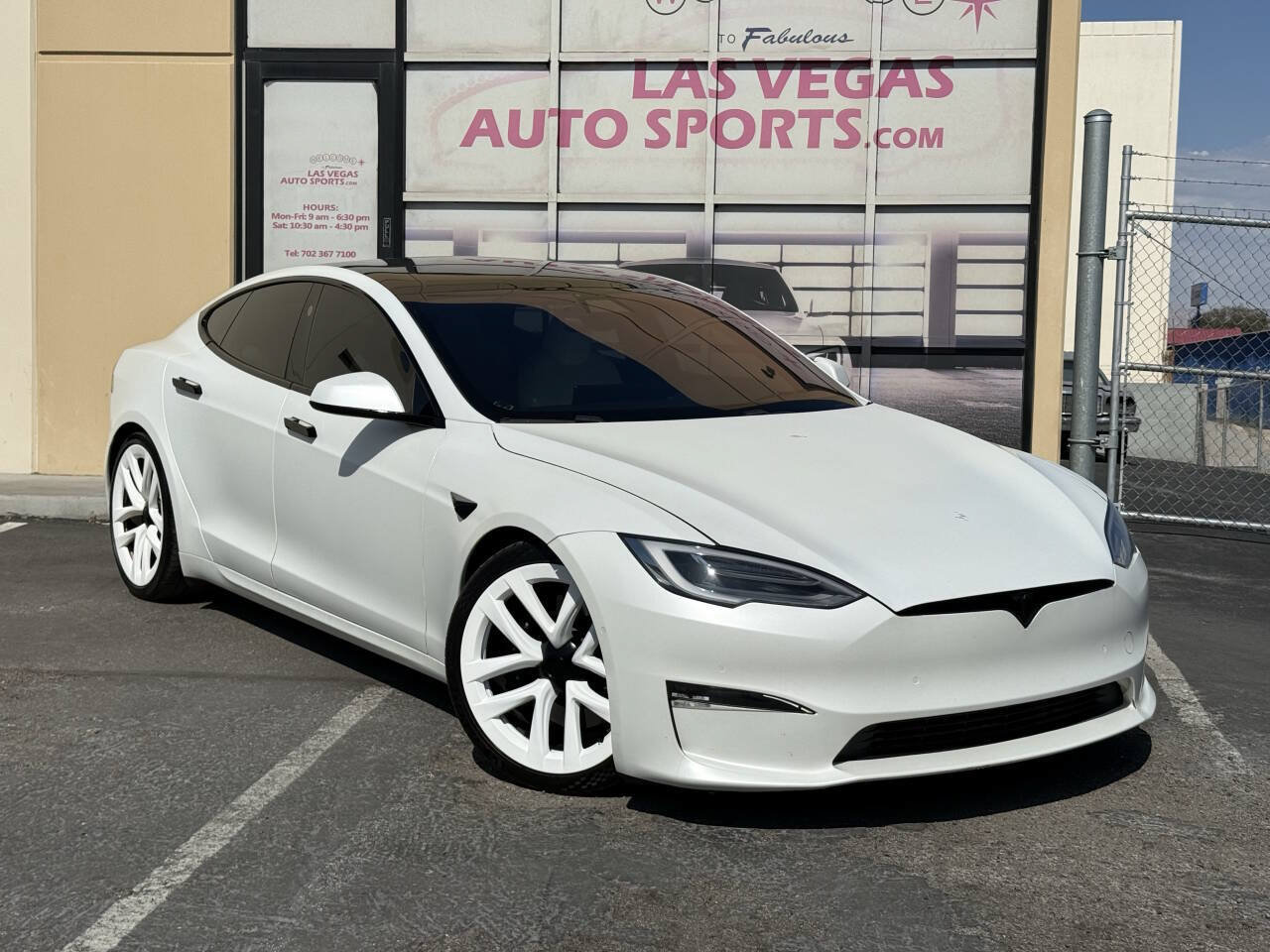 Used 2021 Tesla Model S Long Range AWD/4WD image 2
