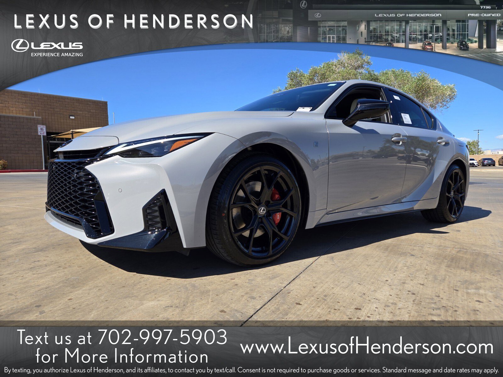 New 2026 Lexus IS 350 F Sport