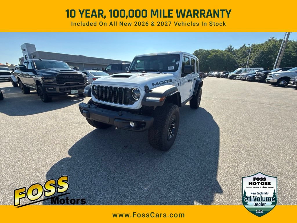 New 2026 Jeep Wrangler Unlimited Rubicon 392 w/ Quick Order Package 27X Moab