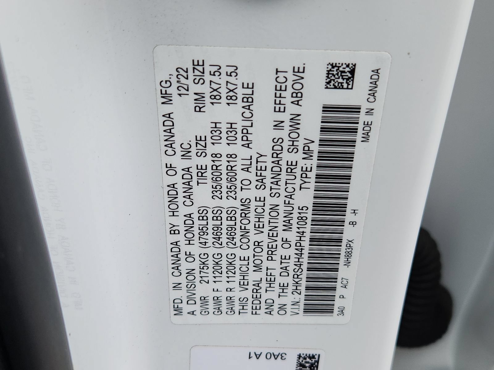 Used 2023 Honda CR-V EX image 17