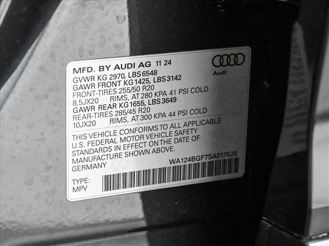 Certified 2025 Audi Q6 e-tron Premium Plus w/ Premium Plus image 23