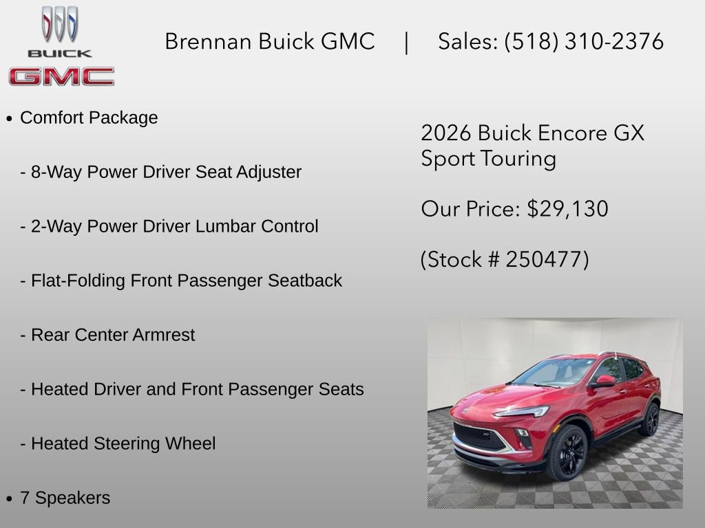 New 2026 Buick Encore GX Sport Touring w/ Comfort Package AWD/4WD image 6