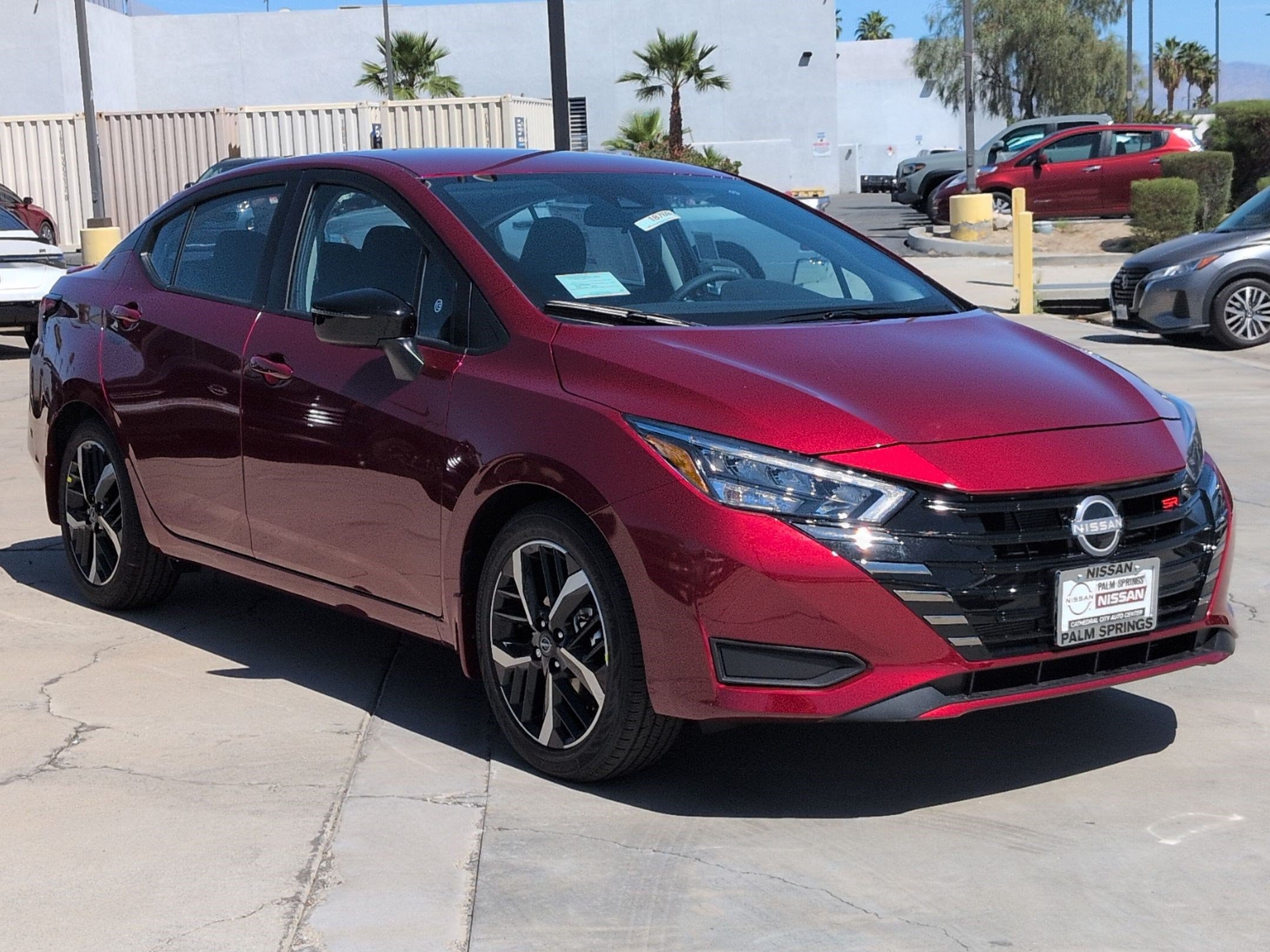 New 2025 Nissan Versa SR w/ Trunk Package FWD image 6