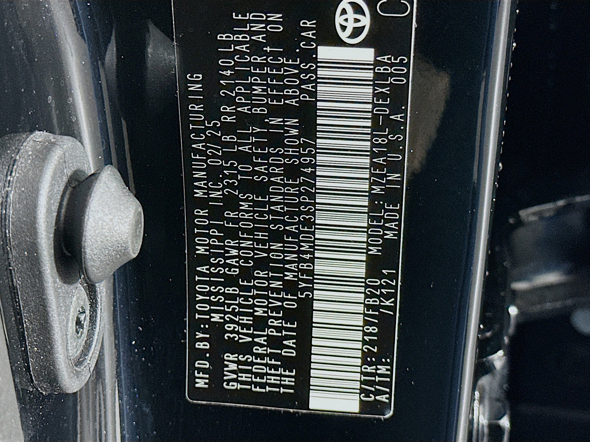 Used 2025 Toyota Corolla LE image 12