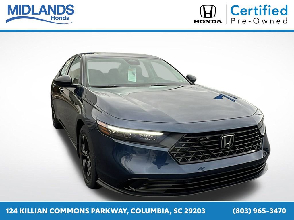 Certified 2025 Honda Accord SE image 1