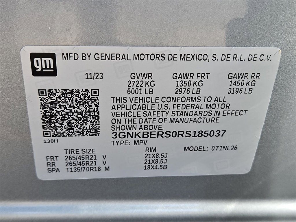 Used 2024 Chevrolet Blazer RS w/ Enhanced Convenience Package image 34