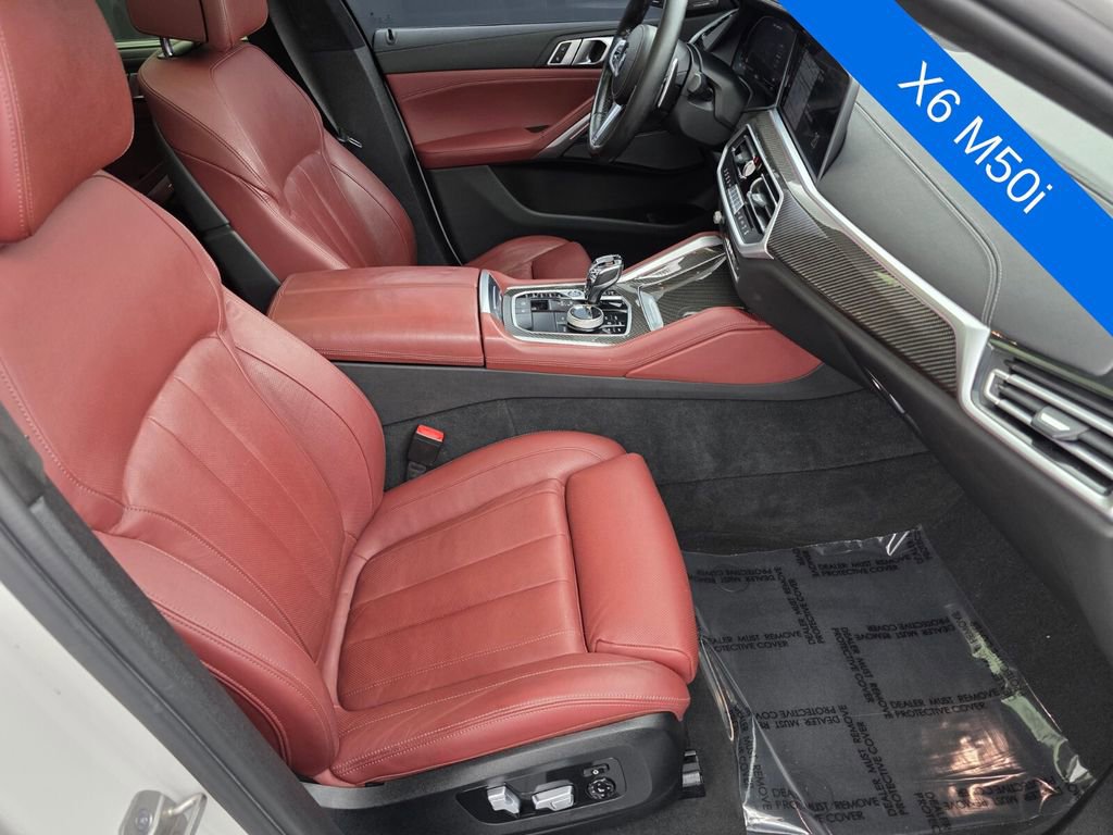 Used 2021 BMW X6 M50i w/ Premium Package image 28