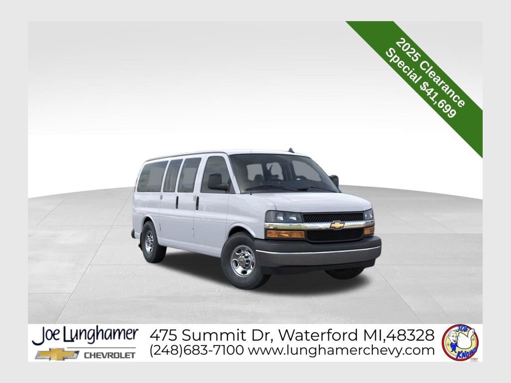New 2025 Chevrolet Express 2500 w/ Enhanced Convenience Package RWD image 1