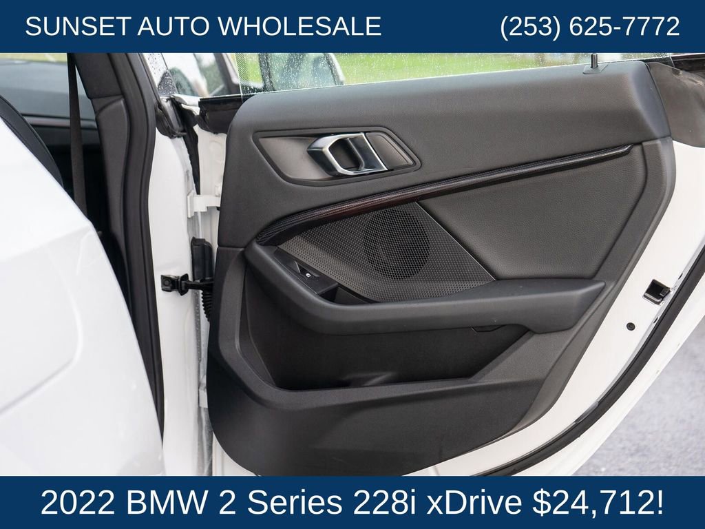 Used 2022 BMW 228i xDrive Gran Coupe w/ Convenience Package AWD/4WD image 78